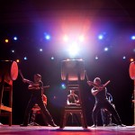 Hachidan tech rehearsal for Brooklyn Center for the Performing Arts, 2011