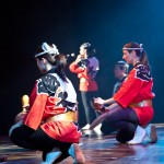 Miyuki's fue solo in Yudachi, 2011